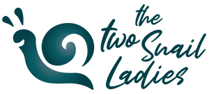 The Two Snail Ladies logo